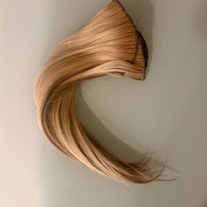Dirty Blonde Hair Extension - human hair - coco Marie. 17 inches
